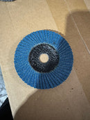 Norton Flap Disc Blue P60 (71416060) 4" For SS.(USA Brand) | Model : FLAP-NT27060 Flap Disc Norton 