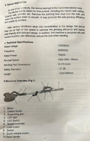 Nova Plus (Novaplus) 8.5" Drywall Sander with extension tube | Model : SL-1702 Drywall Sander Nova Plus 