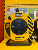 Orex Defender Cable Reel 20m 4 Outlet (For 3 Pin Home Plug) | Model: ECR-O20 Cable Reel Orex 20m 