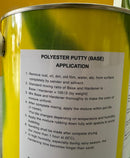 Polyester Putty (3kg Base & 75g Hardener) Kansai 