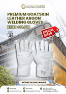 Premium Goatskin Leather Argon Welding Gloves | Model : GLOVE-AG-BS Argon Glove AIKO 