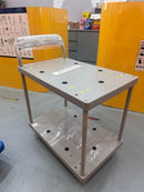 Prestar Single Handle 2 Tier Plastic Trolley 150kg (PB114) | Model : TRL-PS-P150-2TIER Trolley Prestar 