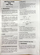 Preumatic Needle Scaler JEX-24 | Model: AT-JEX-24 Preumatic Needle Scaler Aik Chin Hin 