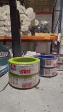 Single Core CU/PVC SS358 Electric Cable Wire 1.5mm Blue, Brown, Green/Yellow | Model: CAB-1.5