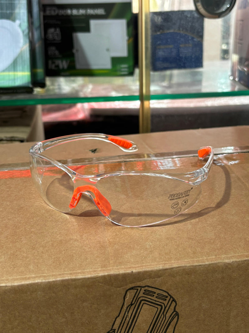 Prosafe Safety Spectacles Clear (12pcs/Box) | Model: SPEC-PRO-HP101011C Safety Spectacles Prosafe 