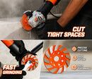 Pumpkin 12t Sharp Type Segment Diamond Cup Grinding Wheel 100x20(16)mm | Model: PM22323 Grinding Wheel Pumpkin 