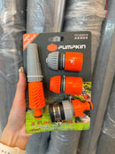 Pumpkin 4pcs Adjustable Waterning Nozzle with Hose Connector Set | Model: PM42304 Nozzle Pumpkin 