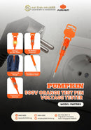 Pumpkin 500V Orange Test Pen Voltage Tester 3x140mm (24pc/box) | Model: PM17880 Test Pen Pumpkin 