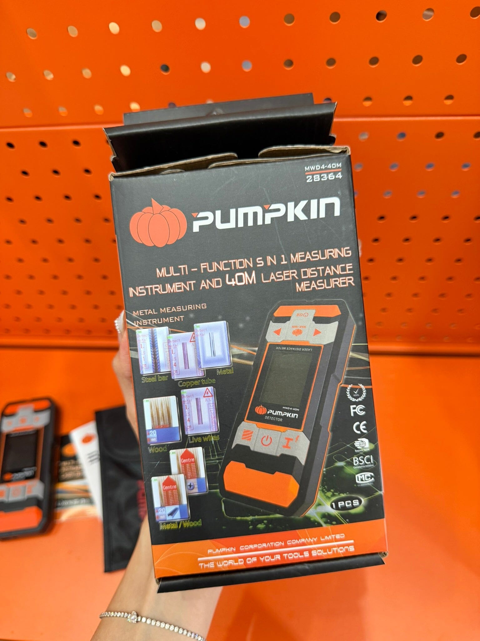 Pumpkin 5in1 Measuring Instrument 40m | Model: PM28364
