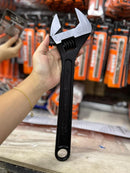 Pumpkin American Style Black Adjustable Wrench 15" (6pc/Box) | Model: PM35115 Adjustable Wrench Pumpkin 