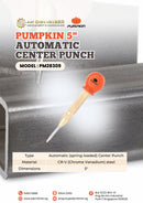 Pumpkin Automatic Center Punch 5" | Model: PM28309 Center Punch Pumpkin 