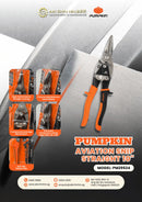 Pumpkin Aviation Snip Straight 10" (6pc/box) | Model: PM29524 Aviation Snip Pumpkin 