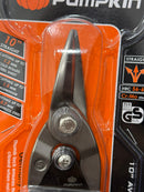 Pumpkin Aviation Snip Straight 10" (6pc/box) | Model: PM29524 Aviation Snip Pumpkin 