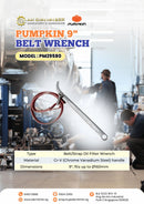 Pumpkin Belt Wrench 9" | Model: PM29580 Belt Wrench Pumpkin 