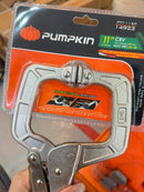 Pumpkin C Type with Swivel Pad Locking Pliers 11" (6pc/Box) | Model: PM14923 Pliers Pumpkin 