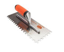 Pumpkin Carbon Steel Plastering Trowel W/Teeth 280*110mm | Model: PM28103 Teeth Trowel Pumpkin 