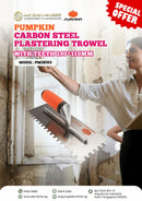 Pumpkin Carbon Steel Plastering Trowel W/Teeth 280*110mm | Model: PM28103 Teeth Trowel Pumpkin 