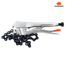 Pumpkin Chain Clamp Locking Pliers 19" for Plumbers, Bundling Cables & Pipes Works (6pc/Box) | Model: PM14924 Pliers Pumpkin 