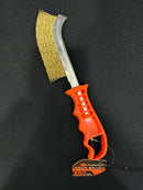 Pumpkin Copper Coated Twisted Steel Hand Brush 250mm (24PC/BOX) | Model: MTC33366 Brush Pumpkin 