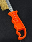 Pumpkin Copper Coated Twisted Steel Hand Brush 250mm (24PC/BOX) | Model: MTC33366 Brush Pumpkin 