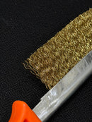 Pumpkin Copper Coated Twisted Steel Hand Brush 250mm (24PC/BOX) | Model: MTC33366 Brush Pumpkin 