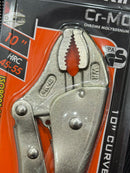 Pumpkin Curved Jaws Locking Pliers 10" (6pc/box) | Model: PM25108 Pliers Pumpkin 