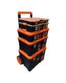 Pumpkin DIY Multi Stacking Storage Tool Box with Auto-locking System (IP65 Heavy Duty) Tool Box Pumpkin 