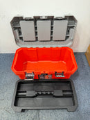 Pumpkin H/D Plastic Tool Box 18" With Alum Handle (9pcs/ctn) | Model: PM20868 Tool Box Pumpkin 