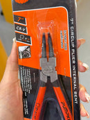 Pumpkin Internal Bent Snap Ring Pliers with Spring 7" | Model: PM33567 Pliers Pumpkin 