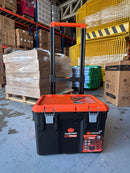 Pumpkin L size Stacking Tool Box Though System with Trolley 52 x 44 x 39cm (2pcs/ctn) | Model: PM20898 Tool Box Pumpkin 