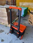 Pumpkin L size Stacking Tool Box Though System with Trolley 52 x 44 x 39cm (2pcs/ctn) | Model: PM20898 Tool Box Pumpkin 