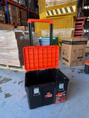 Pumpkin L size Stacking Tool Box Though System with Trolley 52 x 44 x 39cm (2pcs/ctn) | Model: PM20898 Tool Box Pumpkin 