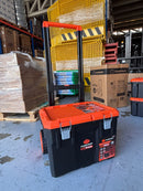 Pumpkin L size Stacking Tool Box Though System with Trolley 52 x 44 x 39cm (2pcs/ctn) | Model: PM20898 Tool Box Pumpkin 