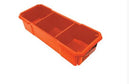 Pumpkin M Size Rectangle 3 Slot Packout Organizer 30x12x7.5cm | Model: PM20903 Organizer Case Pumpkin 