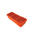 Pumpkin M Size Rectangle 3 Slot Packout Organizer 30x12x7.5cm | Model: PM20903 Organizer Case Pumpkin 