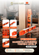 Pumpkin Magnetic Aluminium Torpedo Level 9" (12pc/box) | Model: PM28244 torpedo level Pumpkin 