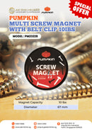 Pumpkin Multi Screw Magnet With Belt Clip 10lbs | Model: PM23228 Screw Magnet Pumpkin 