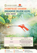 Pumpkin Orange Blow Gun 100mm | Model: PM31401 Blow Gun Pumpkin 