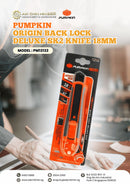 Pumpkin Origin Back Lock Deluxe SK2 Knife 18mm | Model: PM13132 Knife Pumpkin 
