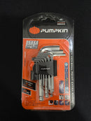 Pumpkin Osaka 9pcs Short Allen Hex w/Ball Key Set 1.5-10mm (6pc/box) | Model: PM28533 Socket Pumpkin 
