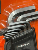 Pumpkin Osaka 9pcs Short Allen Hex w/Ball Key Set 1.5-10mm (6pc/box) | Model: PM28533 Socket Pumpkin 