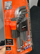 Pumpkin Osaka 9pcs Short Allen Hex w/Ball Key Set 1.5-10mm (6pc/box) | Model: PM28533 Socket Pumpkin 