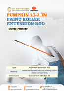 Pumpkin Paint Roller Extension Rod 1.3-2.3m | Model: PM30250 Paint Roller Accessory Pumpkin 
