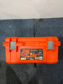 Pumpkin Plastic Tool Box 16" (8pcs/ctn) | Model: PM 20870 Tool Box Pumpkin 