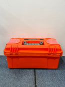 Pumpkin Plastic Tool Box 16" (8pcs/ctn) | Model: PM 20870 Tool Box Pumpkin 