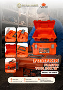Pumpkin Plastic Tool Box 16" (8pcs/ctn) | Model: PM 20870 Tool Box Pumpkin 