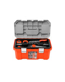 Pumpkin Plastic Tool Box W/ Metal Clip 18" | Model: PM20865 Tool Box Pumpkin 