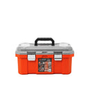 Pumpkin Plastic Tool Box W/ Metal Clip 18" | Model: PM20865 Tool Box Pumpkin 