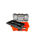 Pumpkin Plastic Tool Box W/ Metal Clip 18" | Model: PM20865 Tool Box Pumpkin 