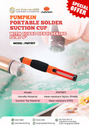 Pumpkin Portable Solder Suction Cup with Guard Desoldering Pump 9" | Model: PM17817 Solder Pump Pumpkin 